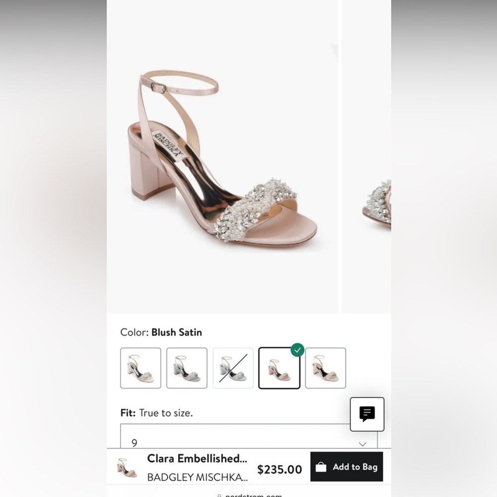 Badgley Mischka Clara heels